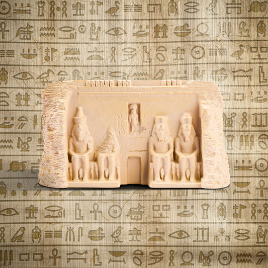 Facade of Abu Simbel Temple