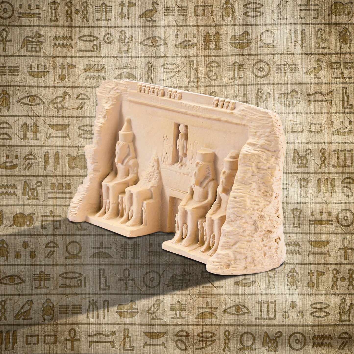 Facade of Abu Simbel Temple