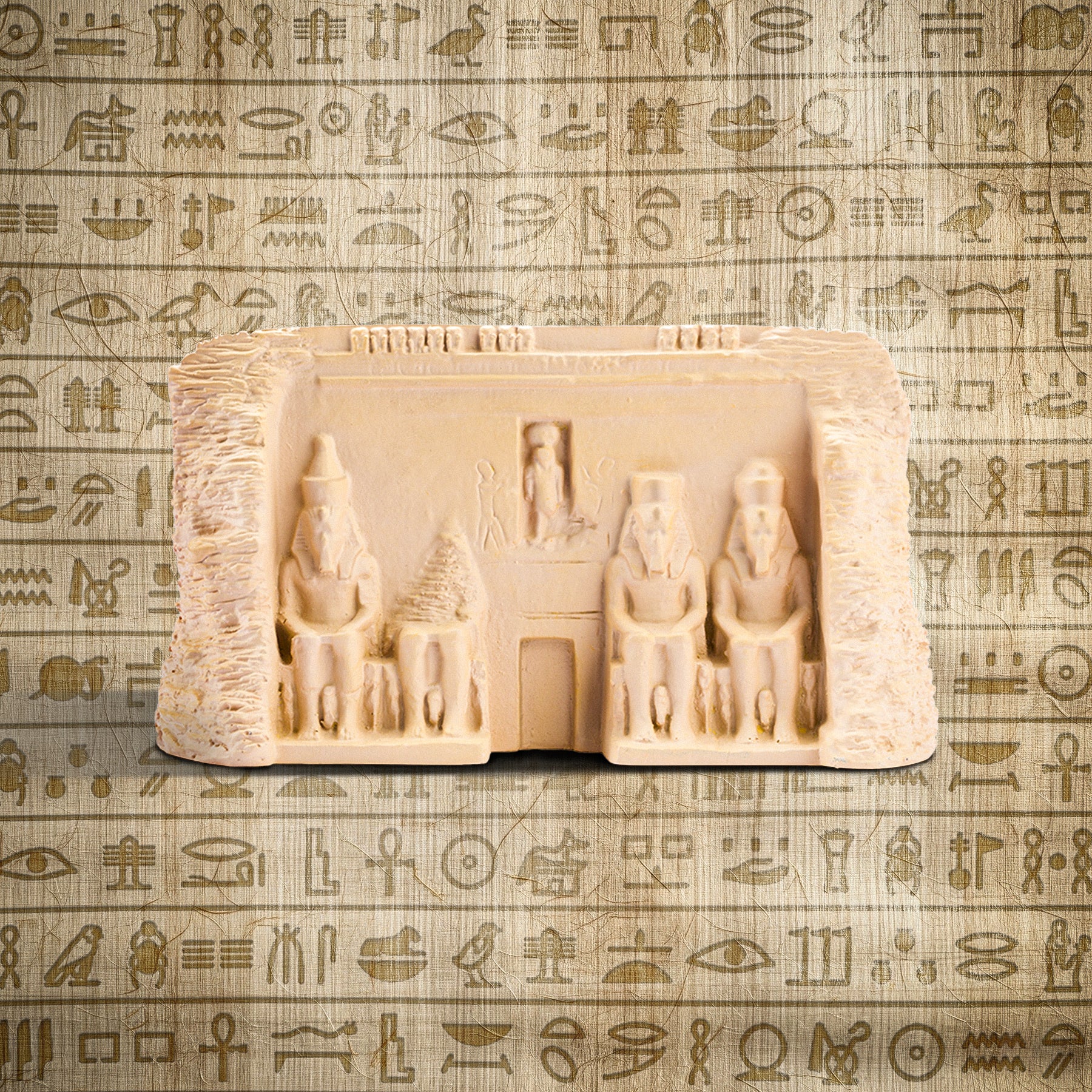 Facade of Abu Simbel Temple