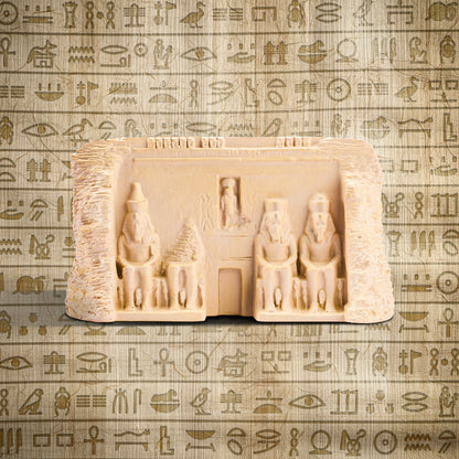 Facade of Abu Simbel Temple