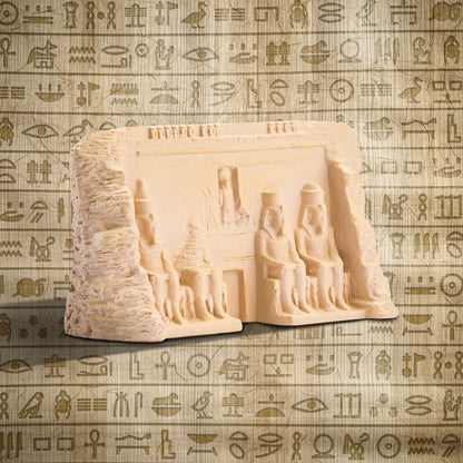 Facade of Abu Simbel Temple