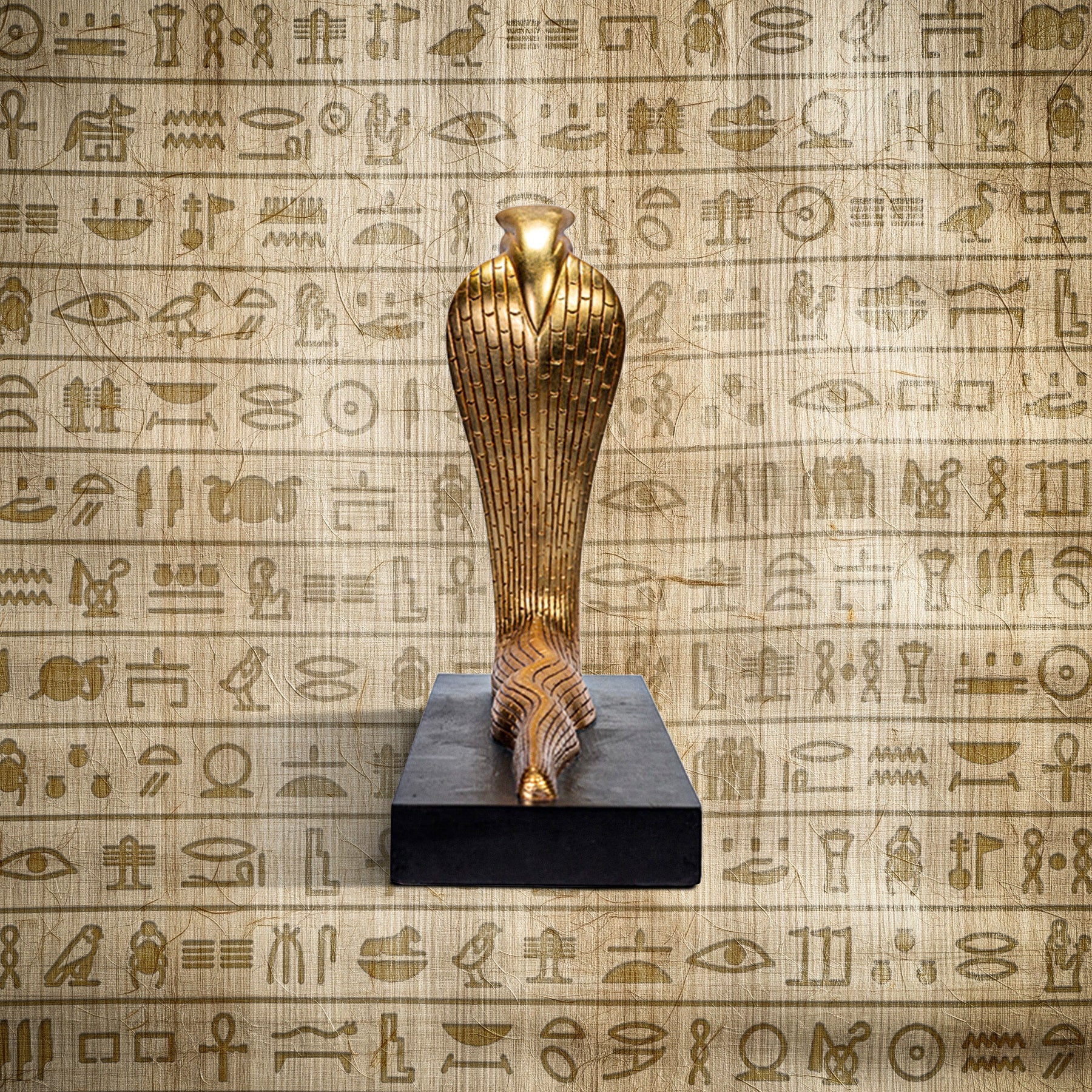 Golden Statue Of The Serpent Neterankh