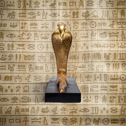 Golden Statue Of The Serpent Neterankh