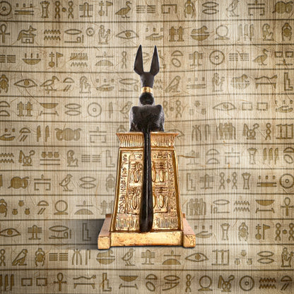 Anubis Statue on a Stretcher