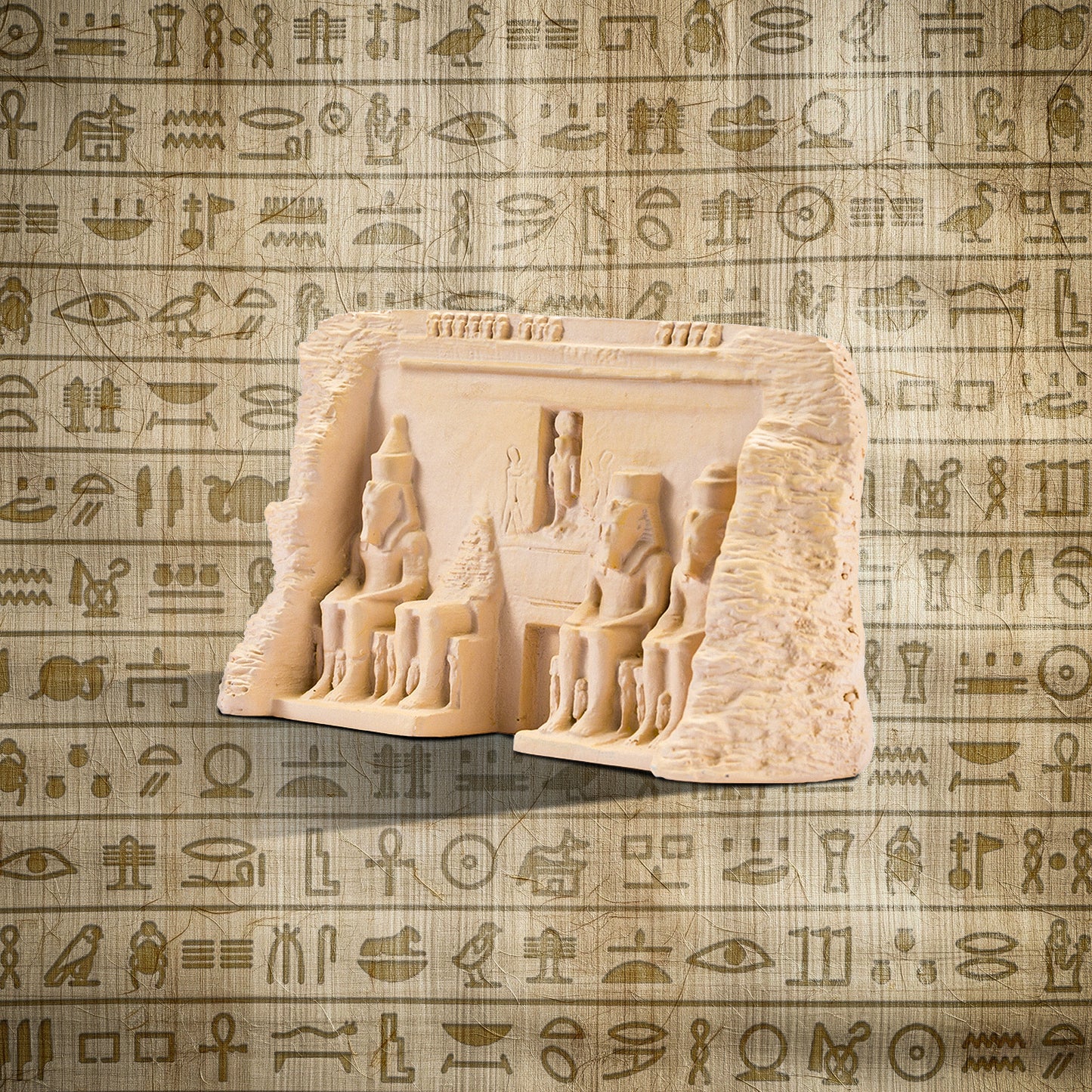 Facade of Abu Simbel Temple