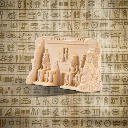 Facade of Abu Simbel Temple